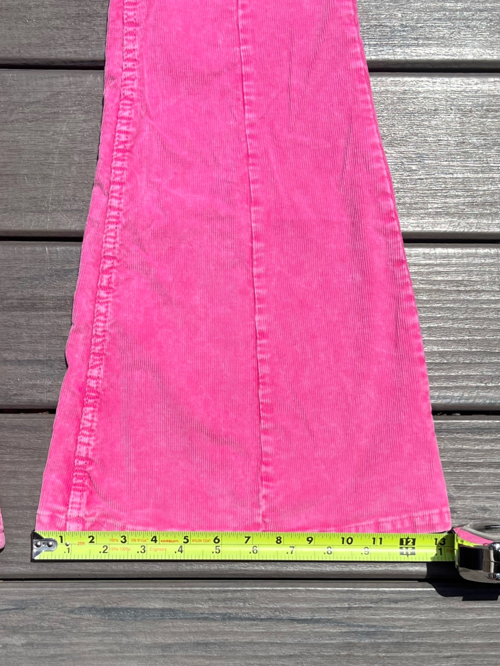 BDG; Hot 'Barbie' Pink; Low Rise; Extreme Flare Jeans; Classic Five-Pocket; US31 - Picture 11 of 12